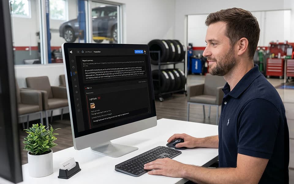 AI builds the report